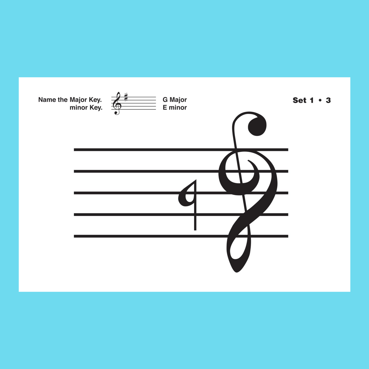 Alfred's Essentials Of Music Theory - Flash Cards (Key Signature)