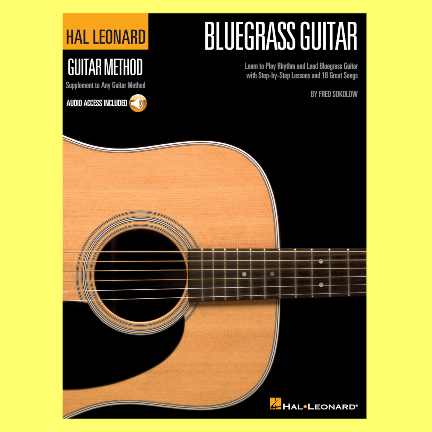 Hal Leonard Guitar Method - Bluegrass Guitar Book (Book/Ola)