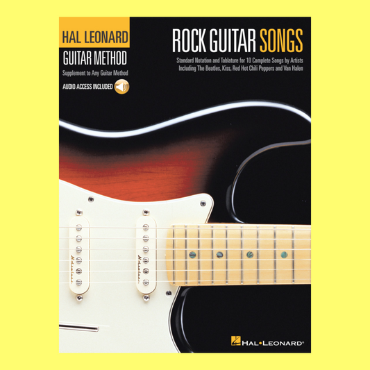 Hal Guitar Guitar Method - Rock Guitar Songbook (Book/Ola)