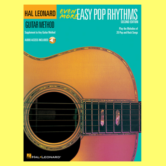 Hal Leonard Guitar Method - Even More Easy Pop Rhythms Book/Ola (2nd Edition)