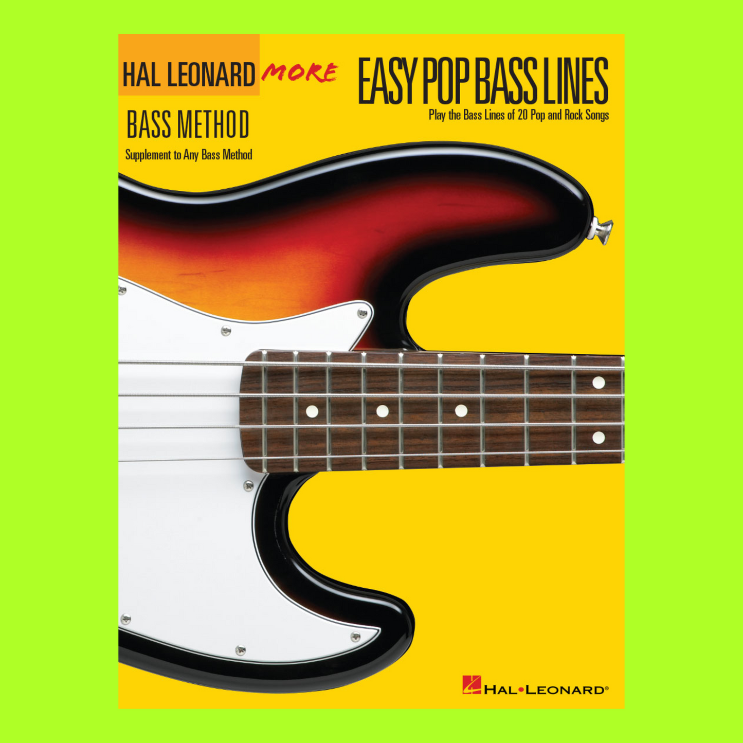 Hal Leonard Bass Method - More Easy Pop Bass Lines Book