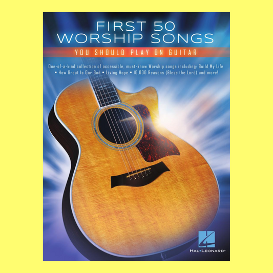 50 Worship Songs You Should Play On Guitar Songbook