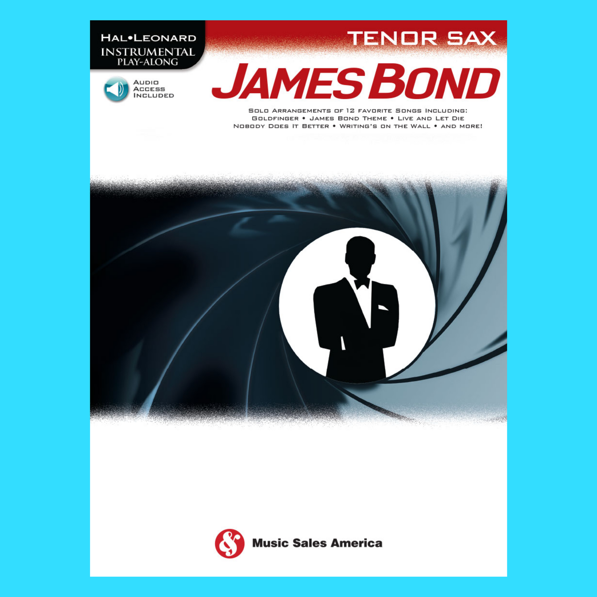 James Bond For Tenor Saxophone - Play Along Book/Ola