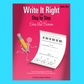 Write It Right With Step by Step - Book 1