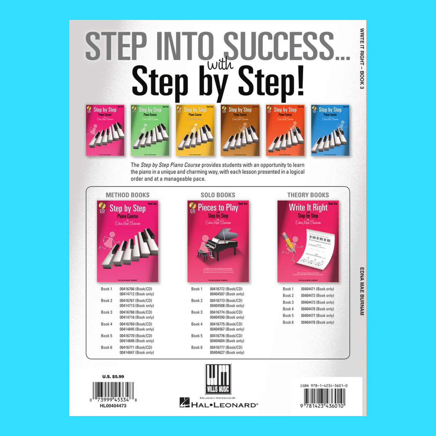 Write It Right With Step by Step - Book 3