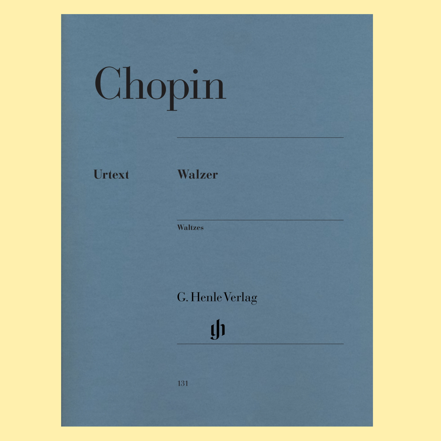 Frederic Chopin - Waltzes Urtext Book