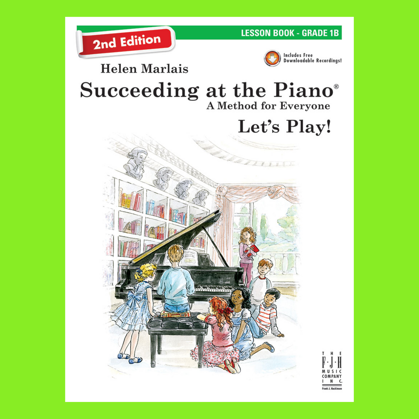 Succeeding At The Piano -  Grade 1B Lesson & Technique Book/Cd (2nd Edition)