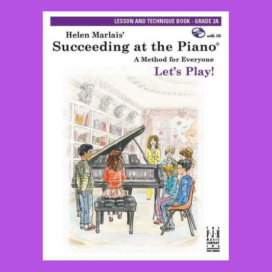 Succeeding At The Piano - Grade 2A Lesson & Technique Book/Cd