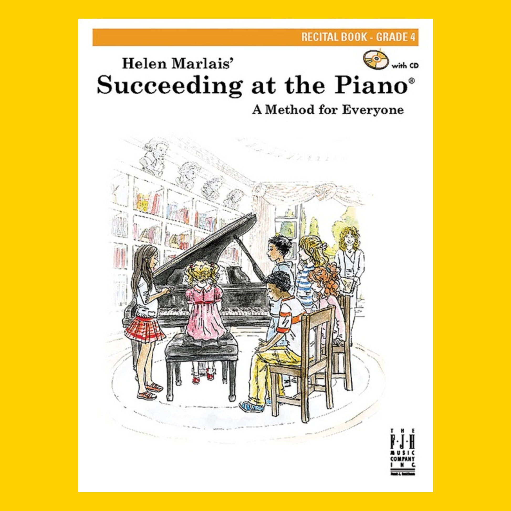 Succeeding At The Piano - Recital Grade 4 Book/Cd