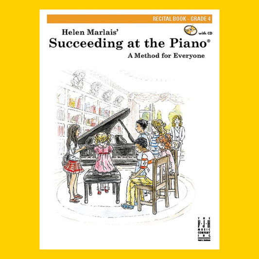 Succeeding At The Piano - Recital Grade 4 Book/Cd