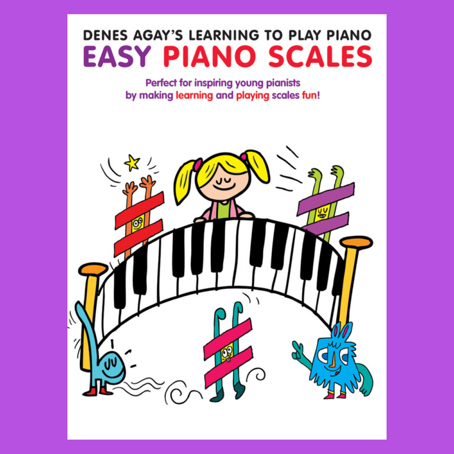 Denes Agay - Easy Piano Scales Book