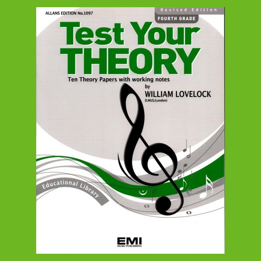 Test Your Theory - Grade 4 Book (Revised Edition)