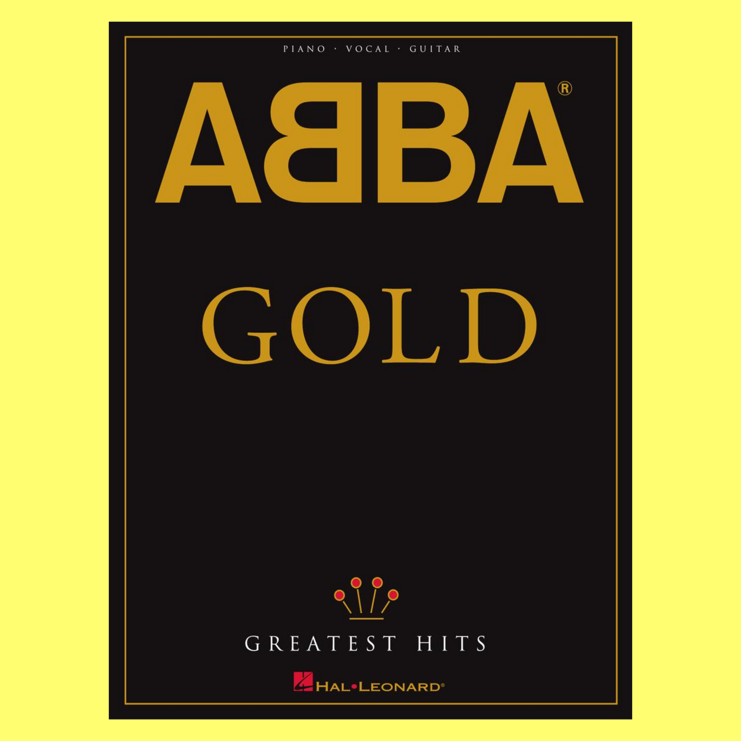 Abba - Gold Greatest Hits Piano, Vocal & Guitar Songbook