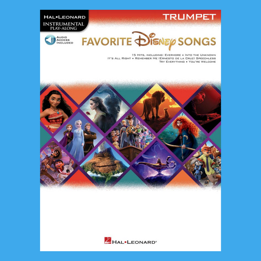 Favorite Disney Songs For Trumpet - Play Along Book/Ola