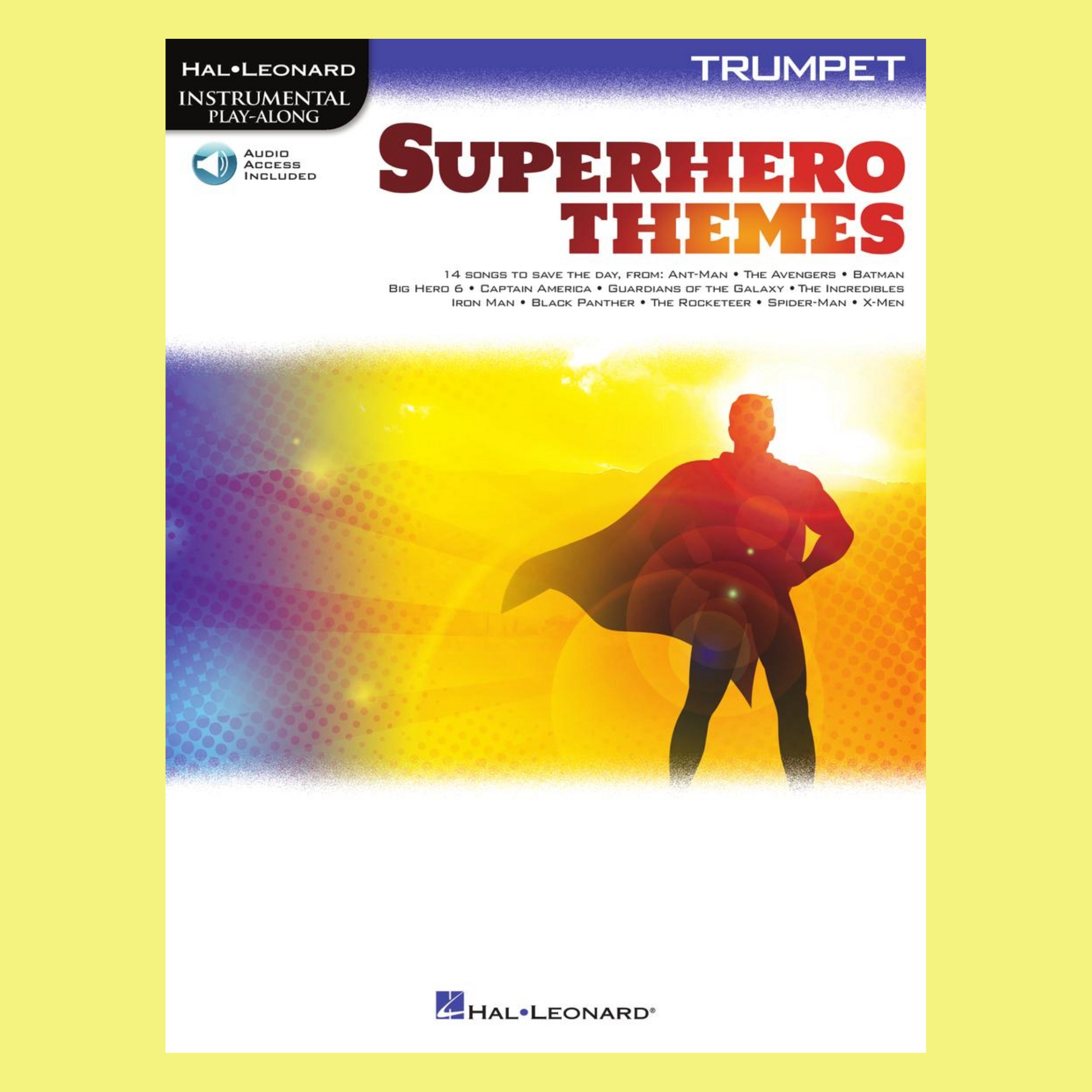 Superhero Themes Instrumental - Play Along Trumpet Book/Ola