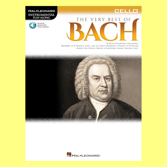 The Very Best Of Bach For Cello - Play Along Book/Ola