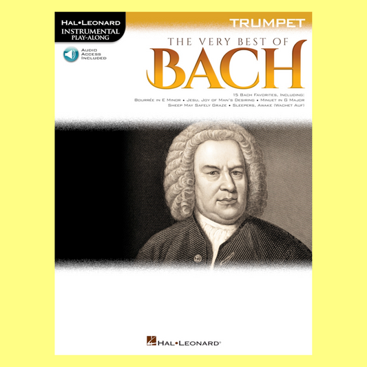 The Very Best Of Bach For Trumpet - Play Along Book/Ola