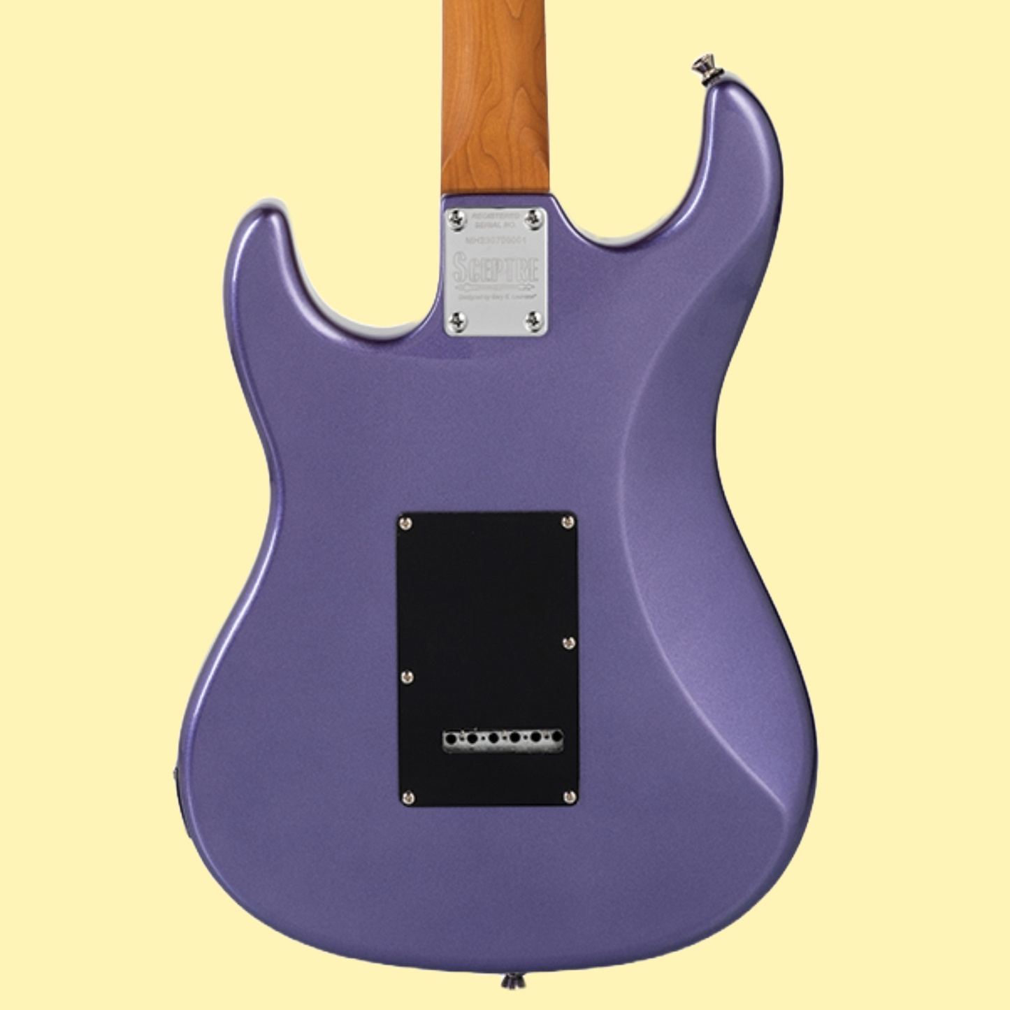 Sceptre Ventana Standard - Double Cutaway Metallic Purple with Maple Board