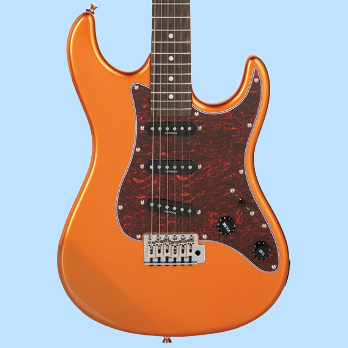 Sceptre Ventana Standard - Double Cutaway Sienna Metallic Copper with Maple Board