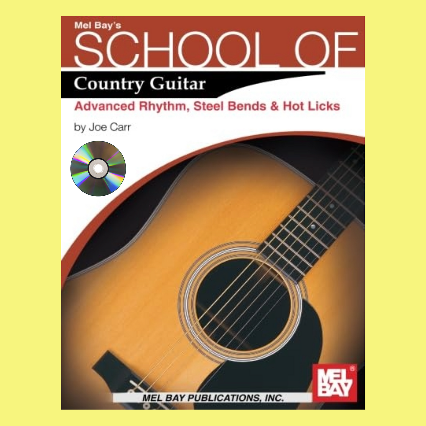 School Of Country Guitar - Advanced Rhythm Book/Cd