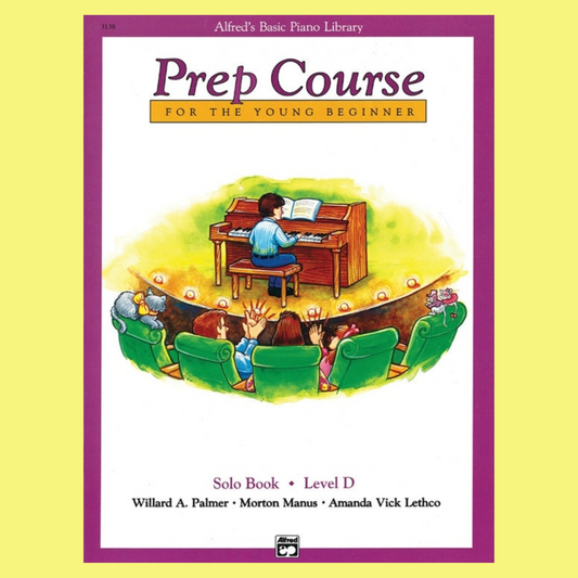 Alfred's Basic Piano Prep Course - Solo Level D Book