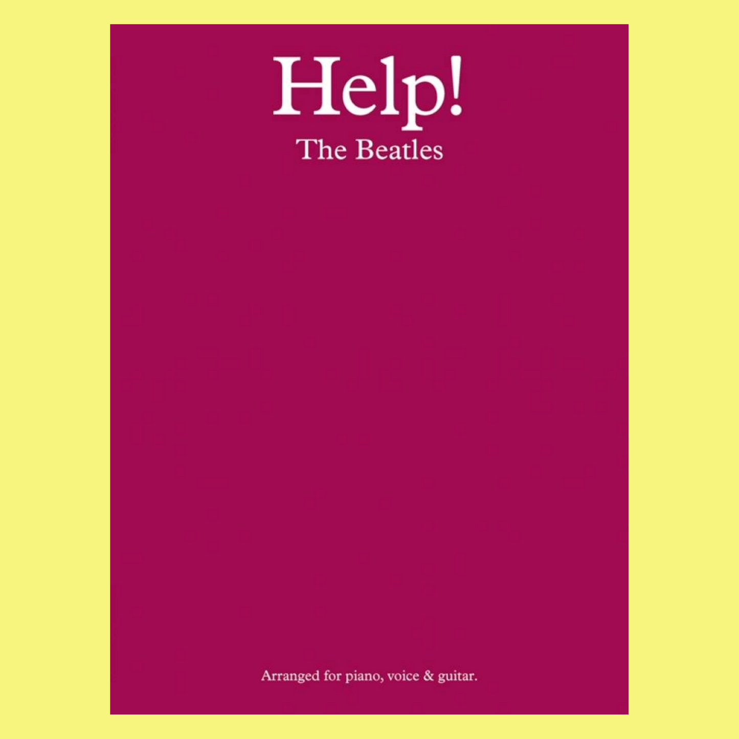 The Beatles - Help! PVG Songbook