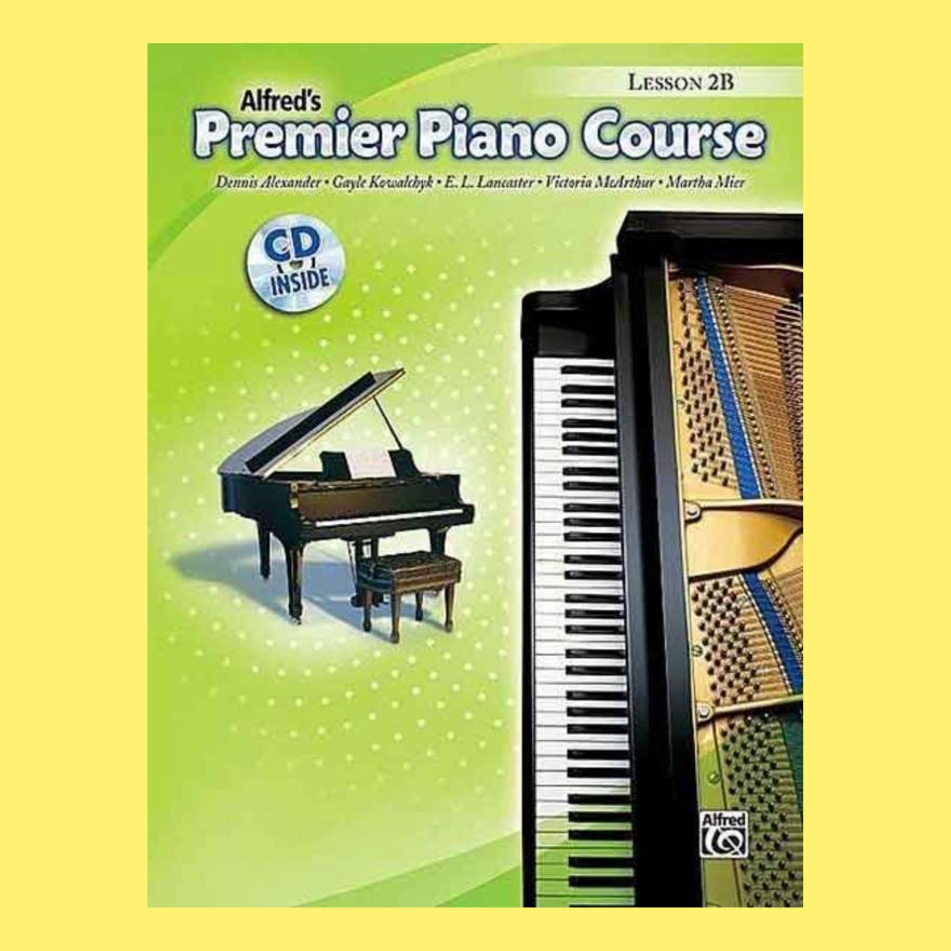 Alfred's Premier Piano Course Lesson 2B Book/Cd