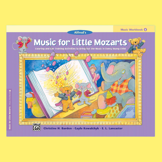 Alfred's Music For Little Mozarts - Music Workbook 4