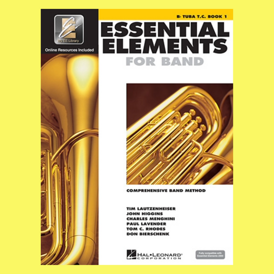 Essential Elements For Band: Bb Tuba Treble Clef Book 1 with Online Audio (2000)