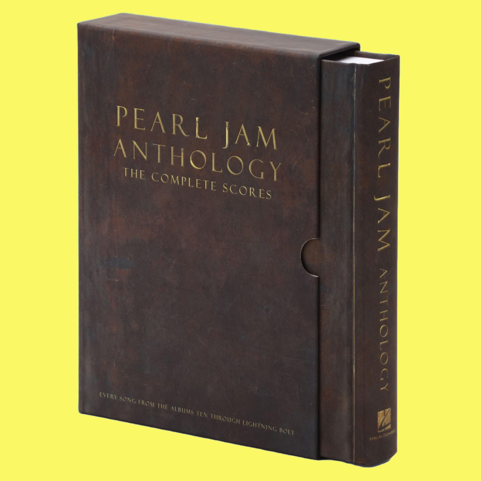 Pearl Jam Anthology - The Complete Scores Book (130 Songs)