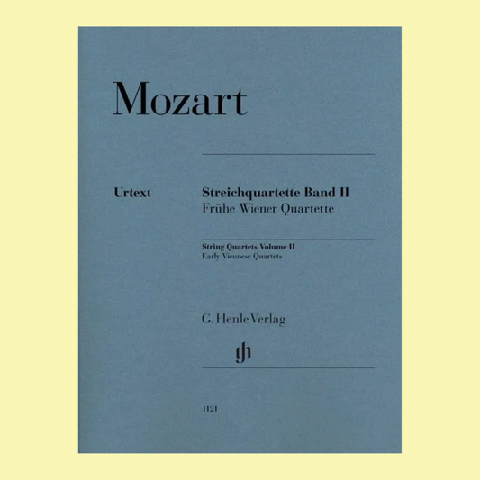 Mozart - String Quartets Volume 2 Early Viennese Quartets Book