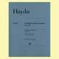 Haydn - Piano Sonatas Volume 3 without Fingering Book