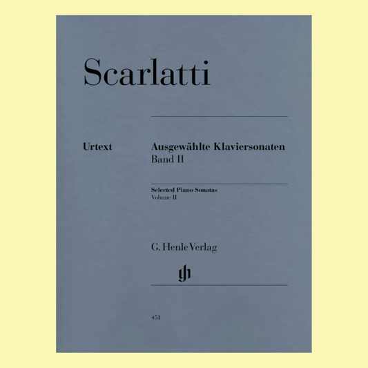 Scarlatti - Selected Sonatas Volume 2 Piano Book