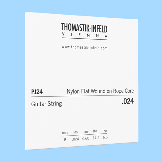 Thomastik PJ24 John Pearse Folk Acoustic Guitar Single String Gauge- 0.024