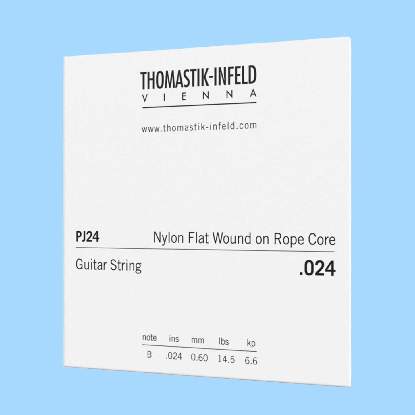 Thomastik PJ24 John Pearse Folk Acoustic Guitar Single String Gauge- 0.024