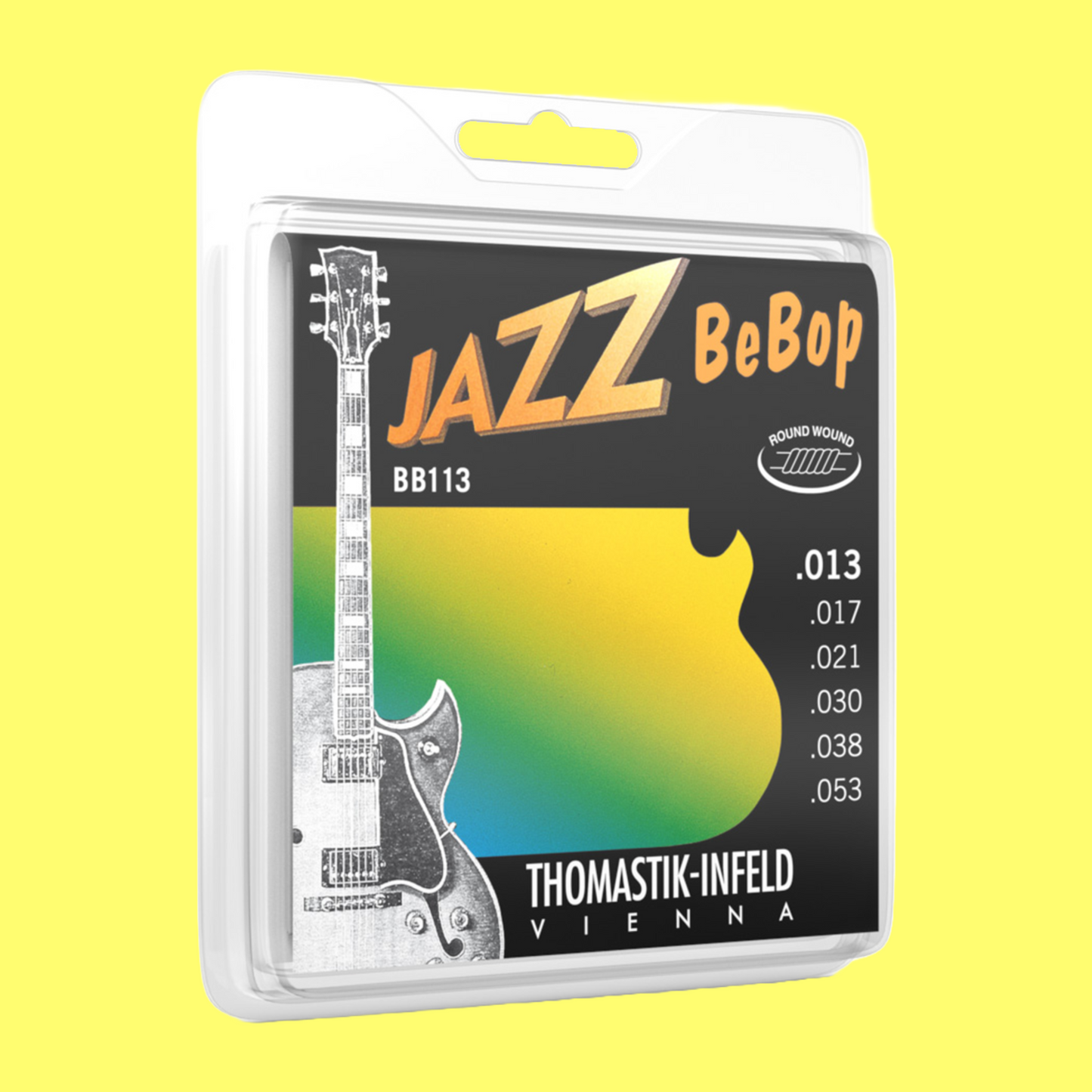 Thomastik BB113 Bebop Roundwound Jazz Guitar String Set 13/53