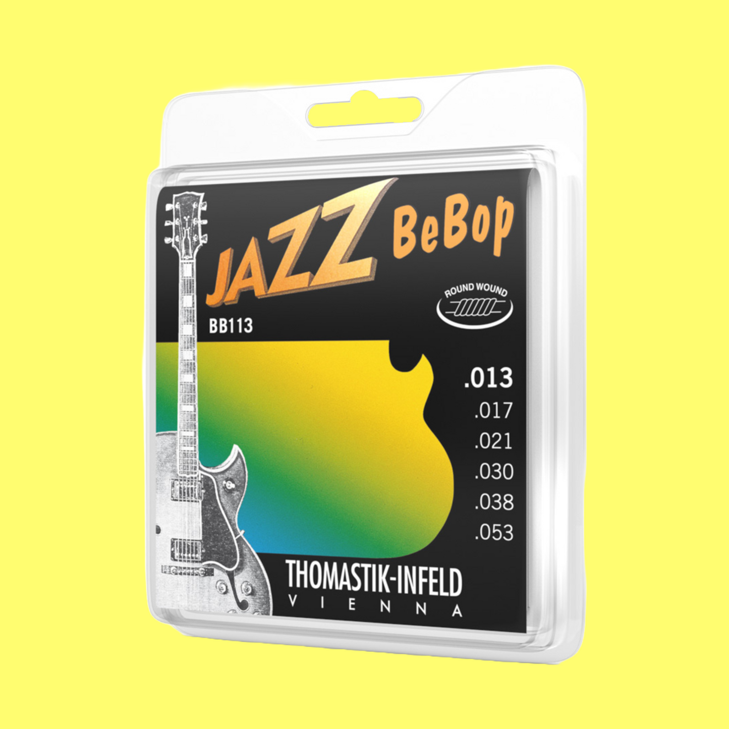 Thomastik BB113 Bebop Roundwound Jazz Guitar String Set 13/53