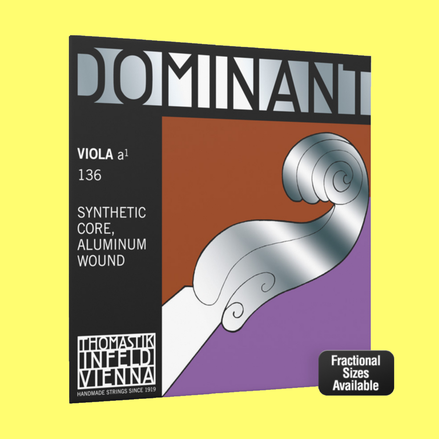 Thomastik 136.3/4 Dominant Viola 3/4 'A' Single String