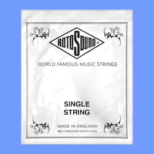 Rotosound RSBL065 Single Bass Guitar Stainless Steel String - Gauge 0.065