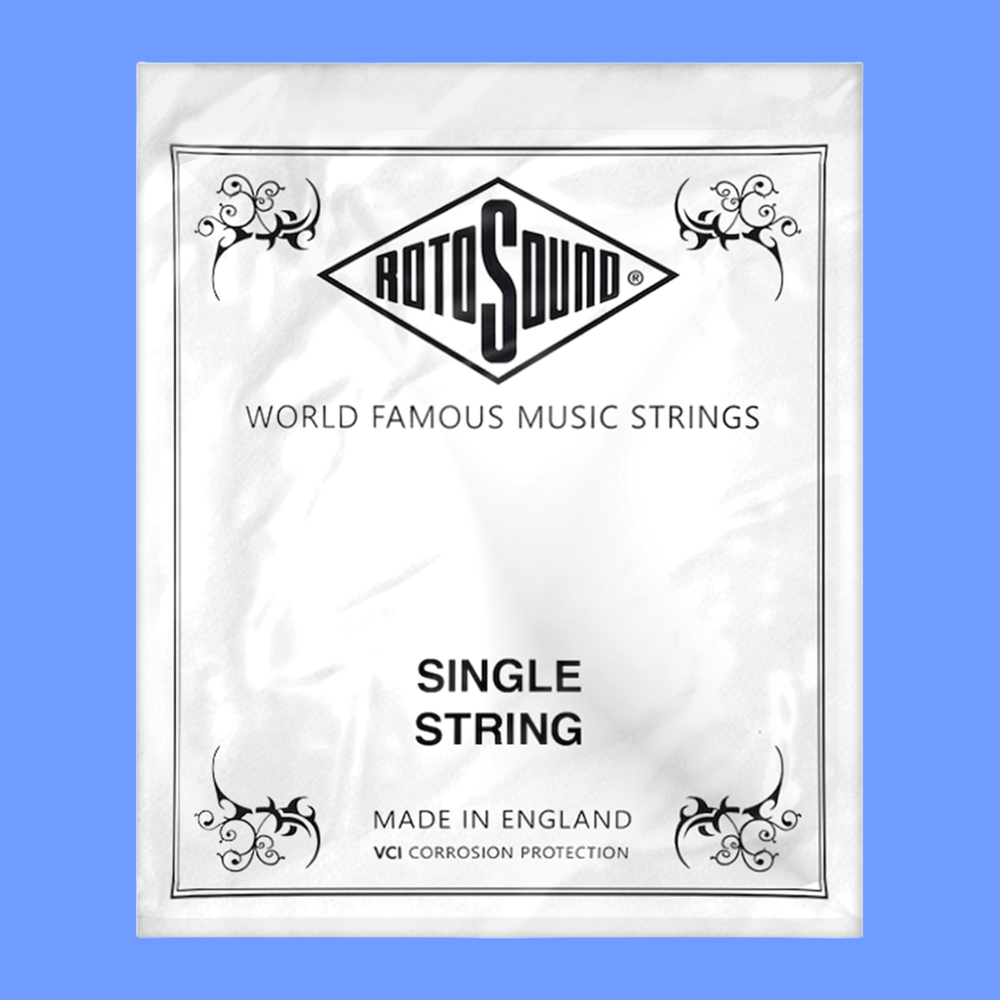 Rotosound RSBL080 Single Bass Guitar Stainless Steel String - Gauge 0.080