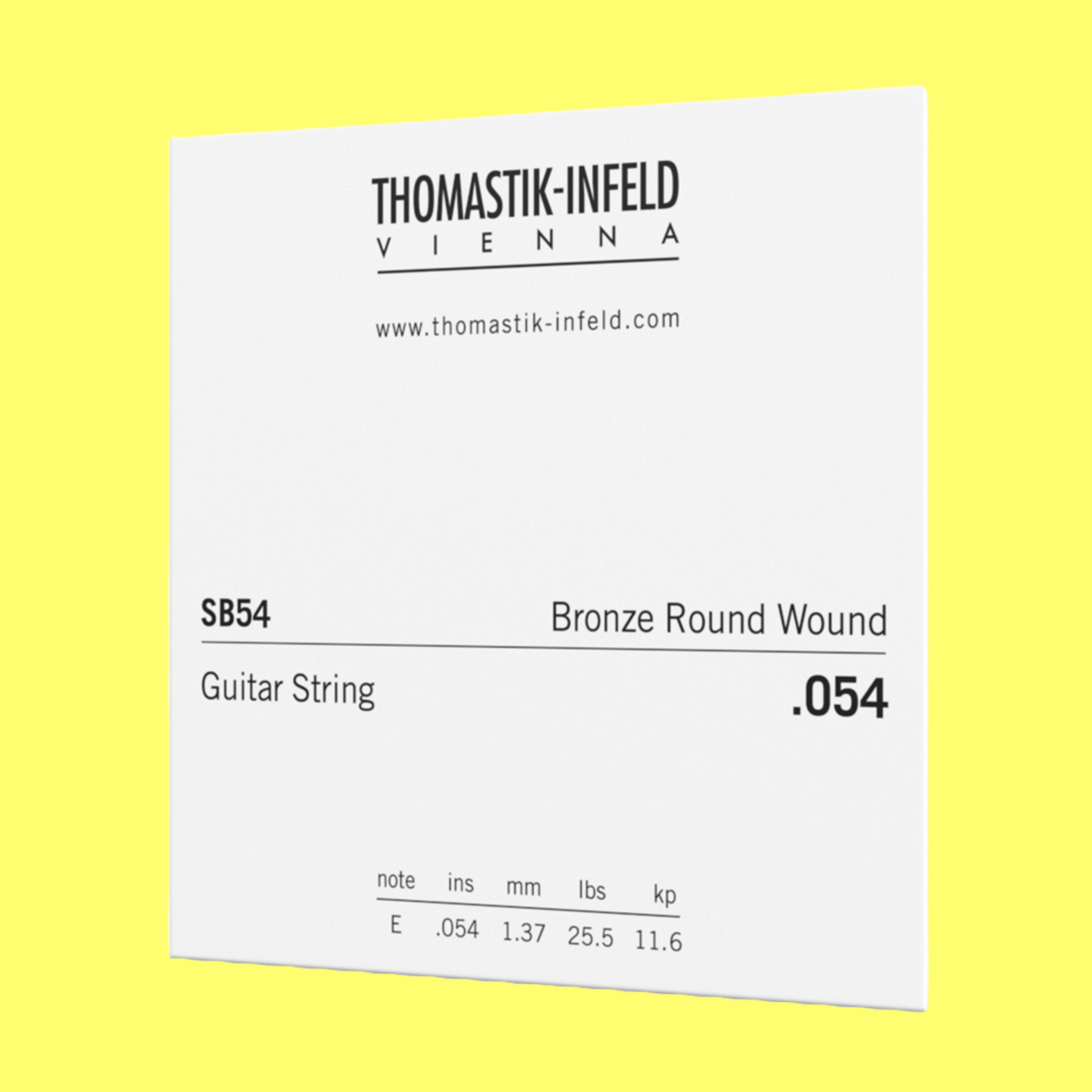 Thomastik SB54 Spectrum Bronze Acoustic Guitar Single String - Gauge 0.054