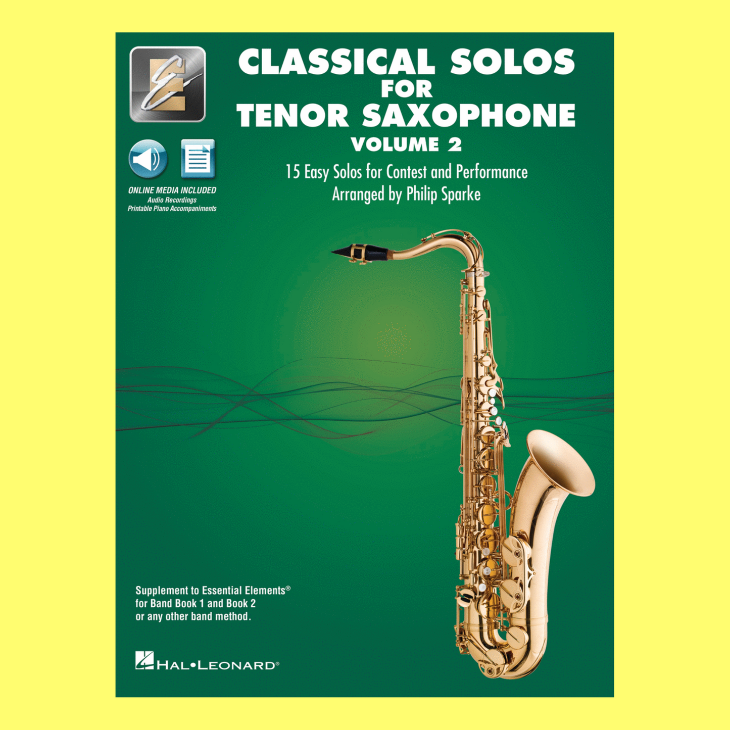 Classical Solos For Tenor Saxophone Volume 2 Book/Olm