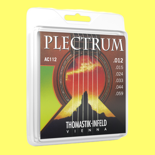 Thomastik AC112T Plectrum Bronze Acoustic Guitar String Set 12/59