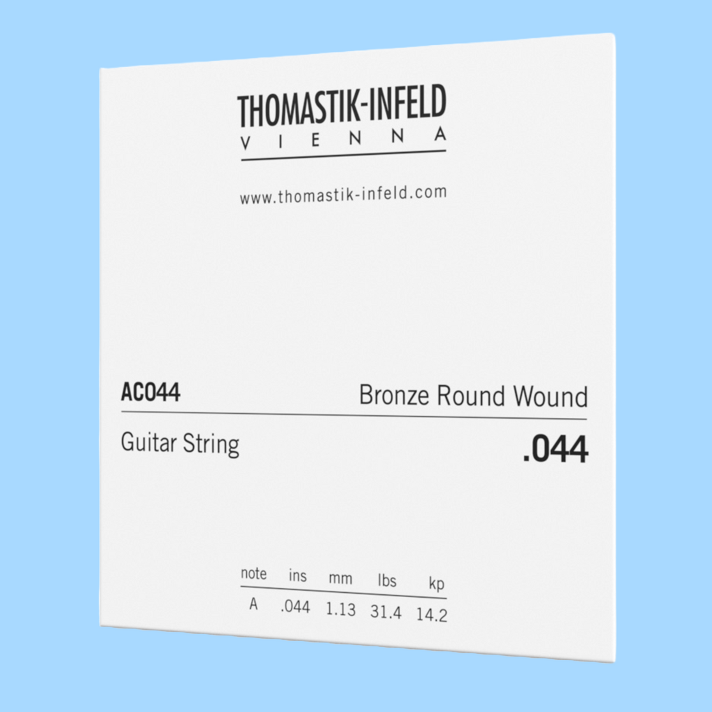 Thomastik Plectrum Acoustic Guitar Single String - Gauge 0.044