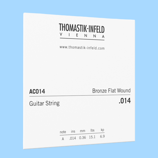 Thomastik Plectrum Acoustic Guitar Single String - Gauge 0.014