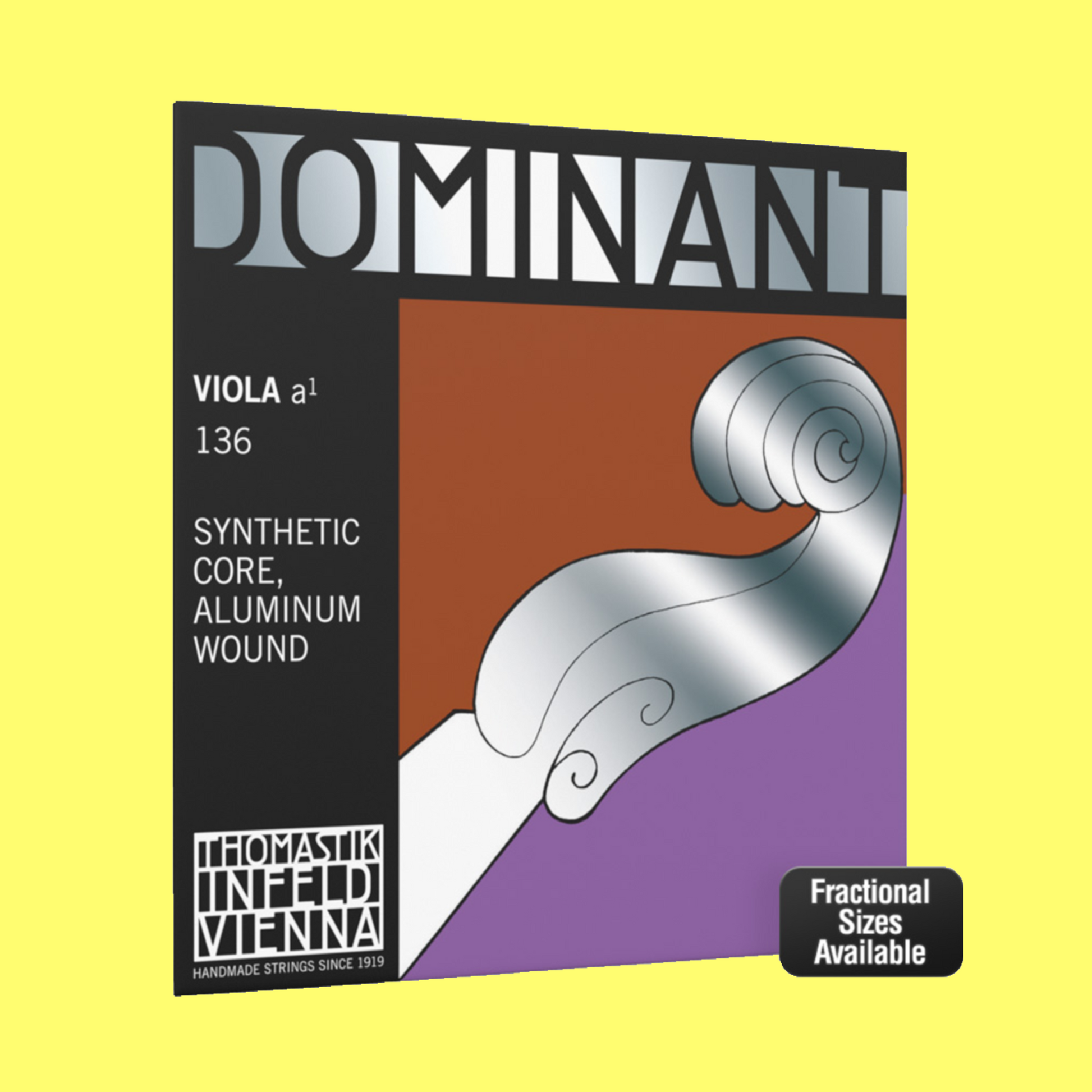 Thomastik 136H Dominant Viola 1/2 'A' Single String