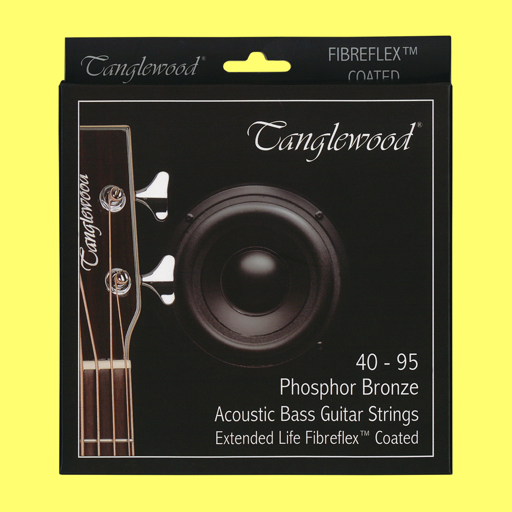 Tanglewood TWGSAB Acoustic Bass Guitar Coated Phosphor Bronze String Set 40-95