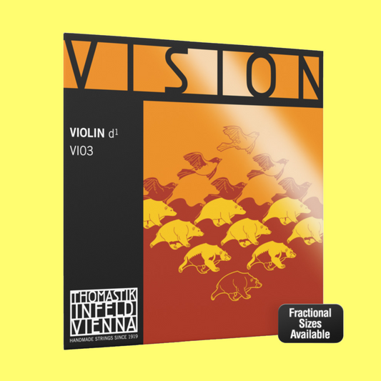 Thomastik VI03.1/8 Vision Violin 1/8 'D' Single String