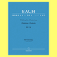 JS Bach - Christmas Oratorio BWV 248 Vocal Score Book