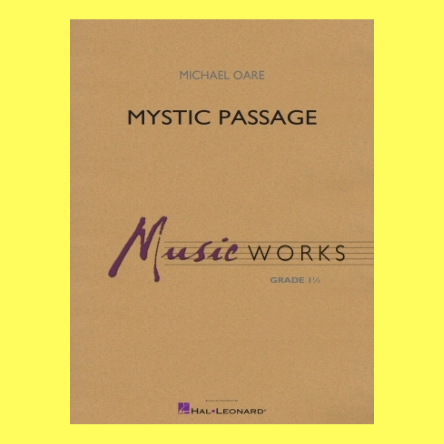 Musicworks - Mystic Passage Concert Band Level 1.5 Score/Parts